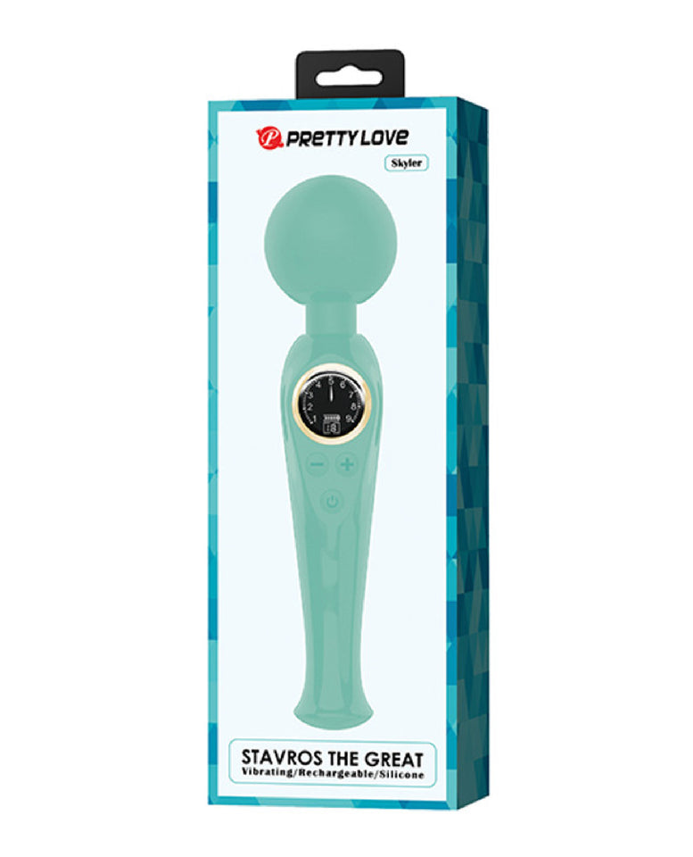 Skylar - Led Digital Display Wand - Turquoise