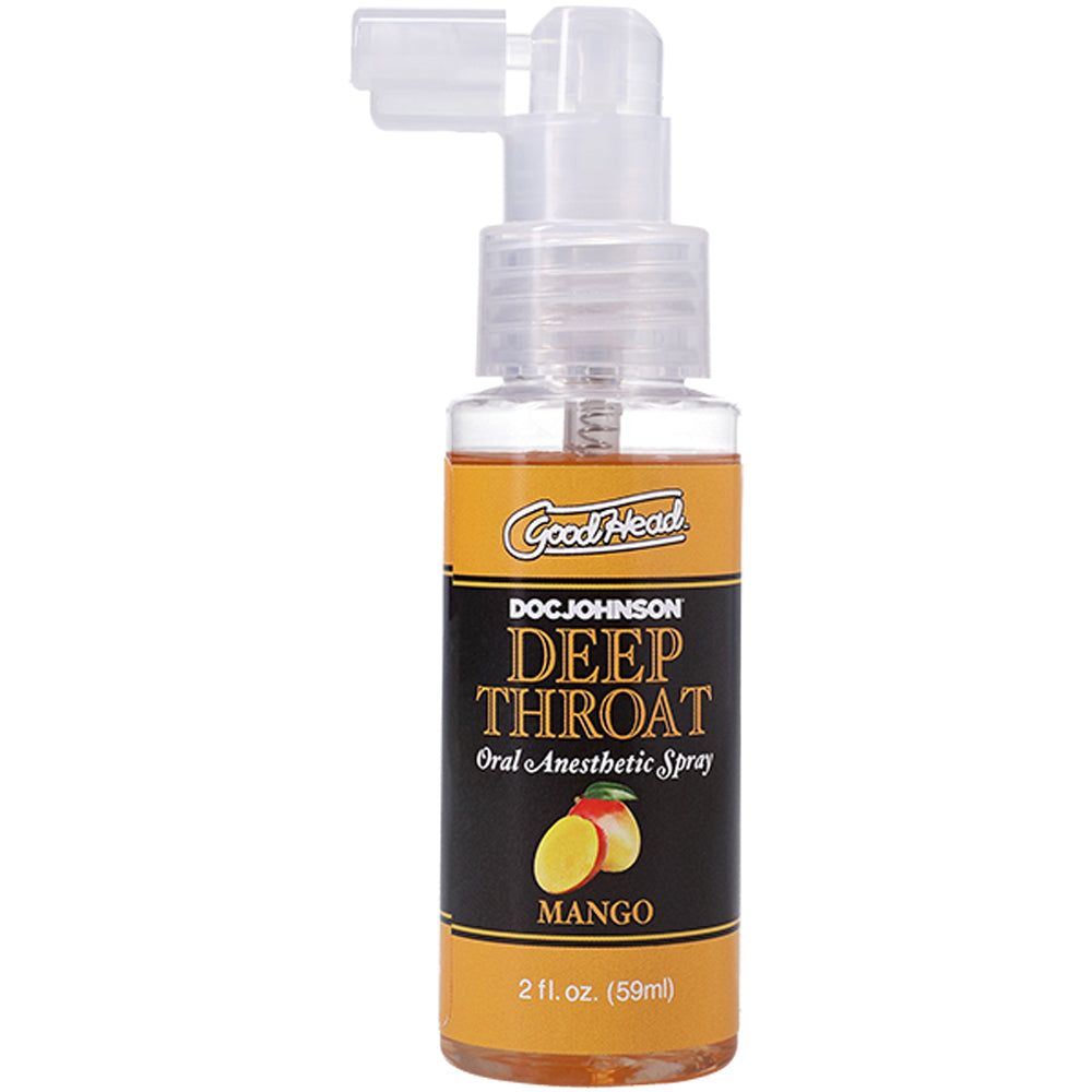 Goodhead Deep Throat Spray Mango 2 Fl Oz