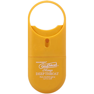 Goodhead Deep Throat Spray to Go Mango .30fl Oz