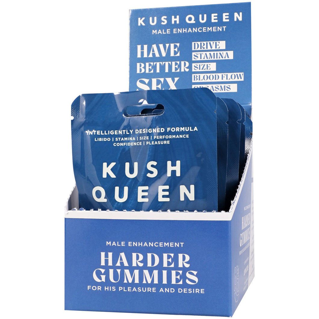 Kush Queen Harder Gummies Male Enhancement  12 Pack Display 1 Per Pack