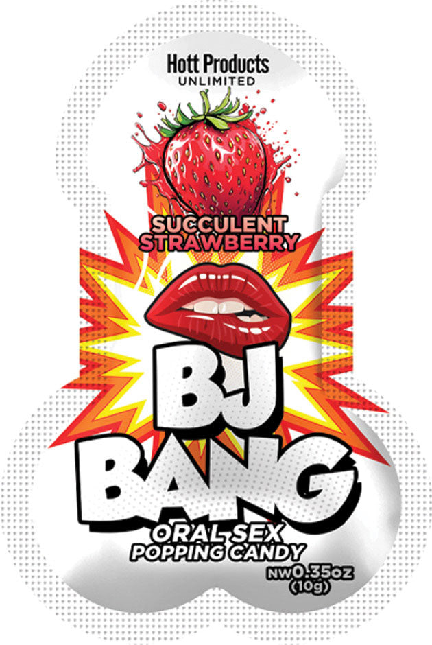 Bj Bang - Oral Sex Popping Candy - Strawberry 10gm