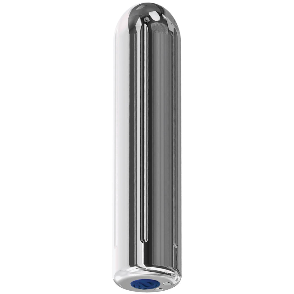 Thrill Me Bullet Massager - Silver