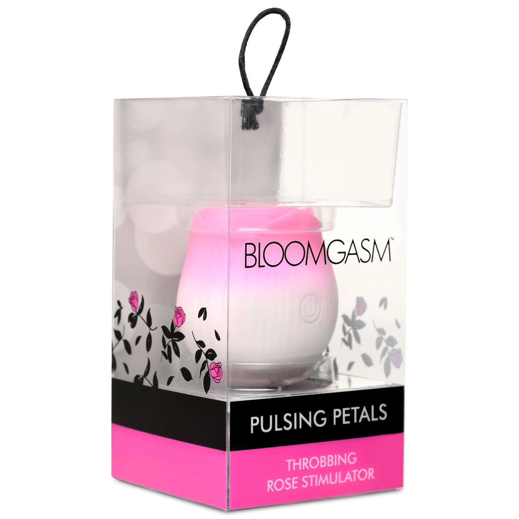 Pulsing Petals Throbbing Rose Stimulator - Pink