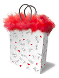 Stick Figures Gift Bag - Red