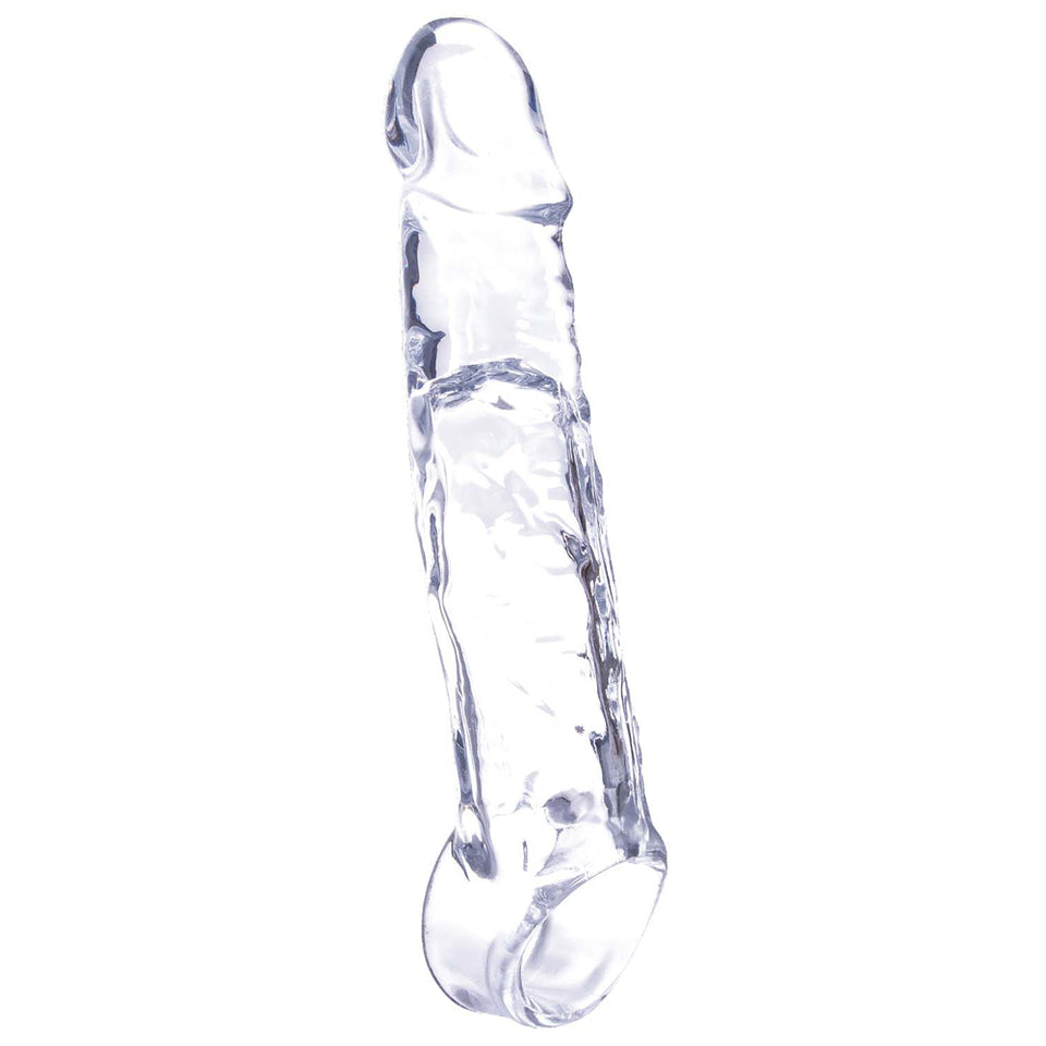 Magic Penis Extender and Ball Strap 6.5" - Clear