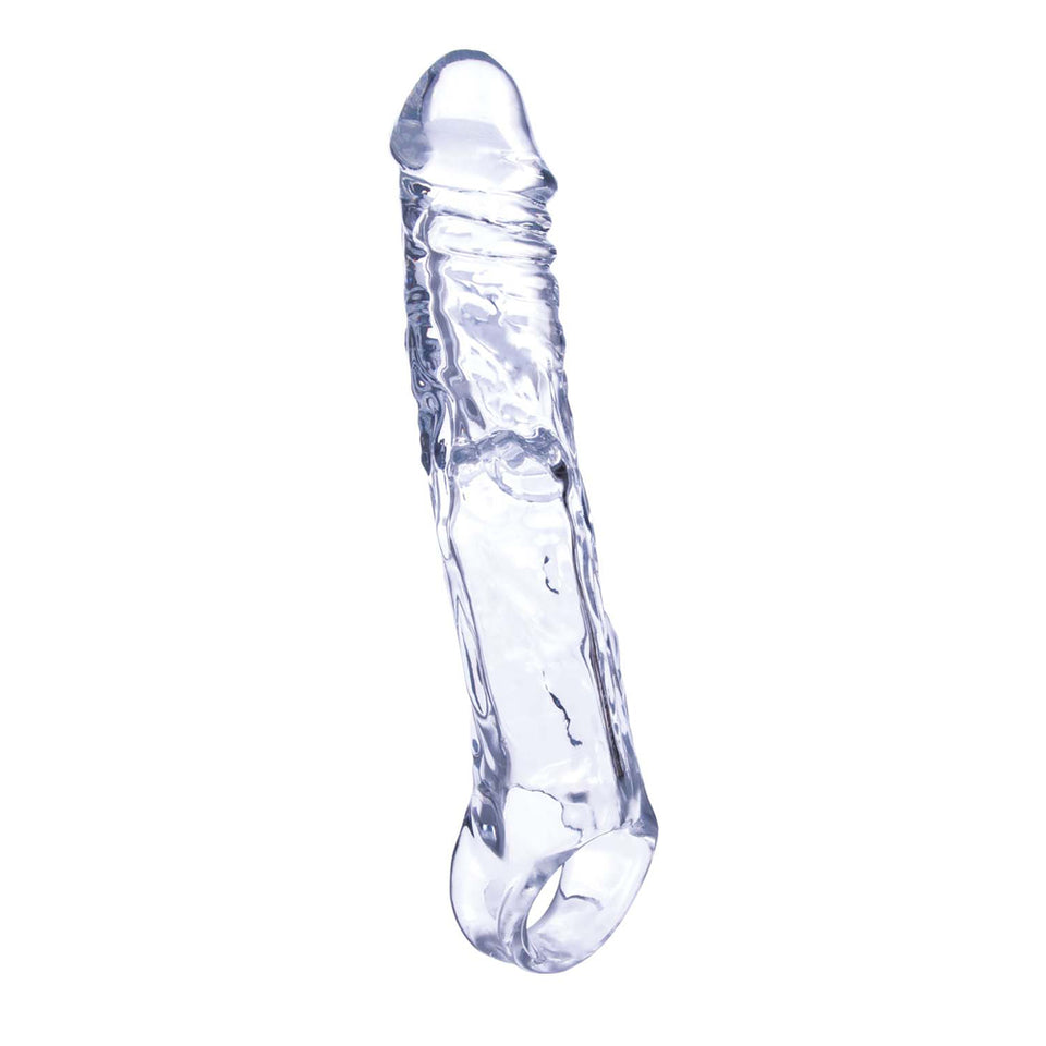 Magical Penis Extender and Ball Strap 7.5" - Clear