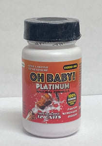 Oh Baby! Monthly Supply Male Enhancement 12 Count