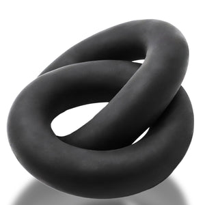 Shackle Double Link'd Cock/ball Rings - Black