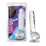 Naturally Yours - 8 Inch Crystalline Dildo - Diamond