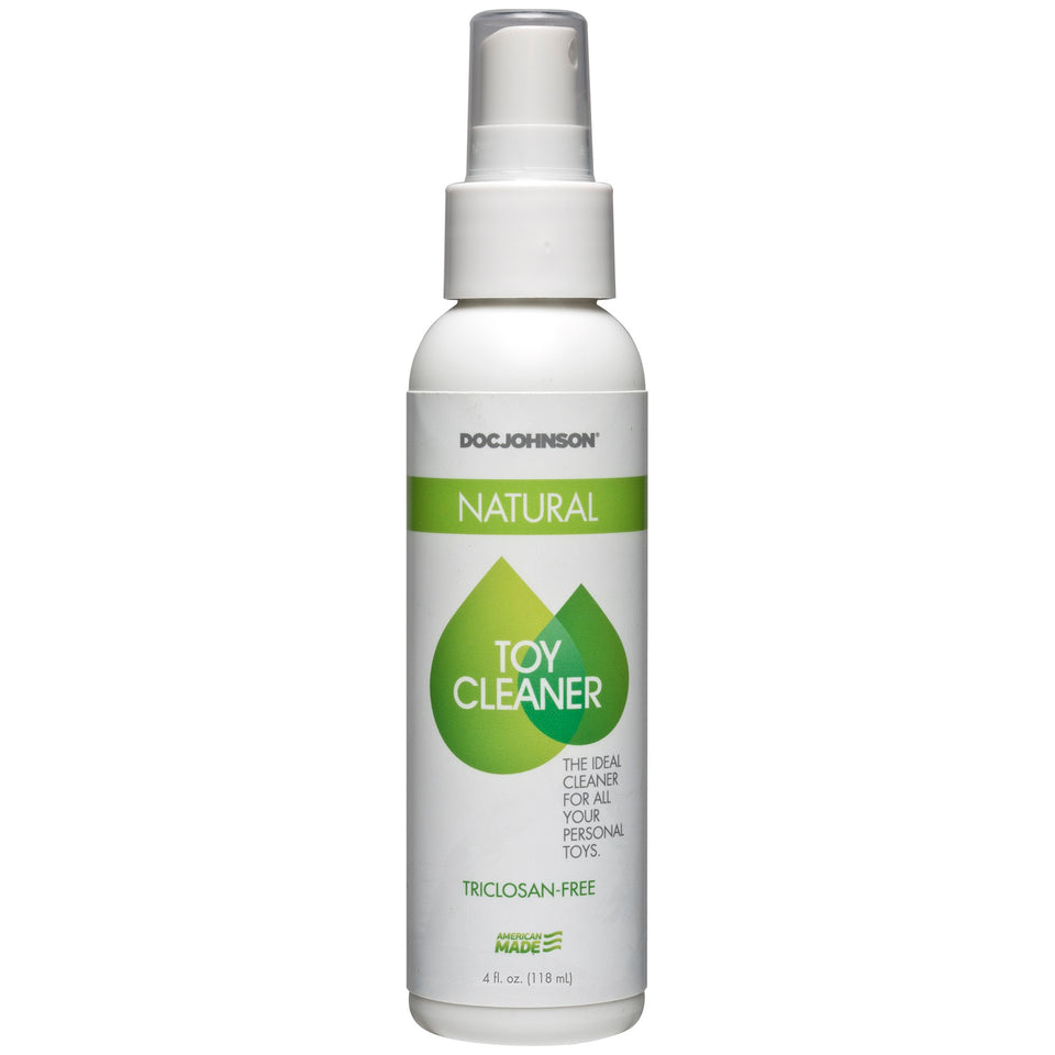 Natural Toy Cleaner Spray - Triclosan Free - 4 Fl. Oz.- 118 ml