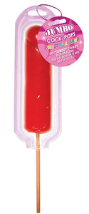 Jumbo Cock Pops Fruit Flavored - Strawberry