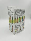 Liquor Lube Assorted Flavors 72 Pcs Display - Display - 6 Cocktail Flavors - 10ml Tubes