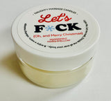 Let's Fuck Massage Candle - Peppermint Marshmallow 1.7 Oz