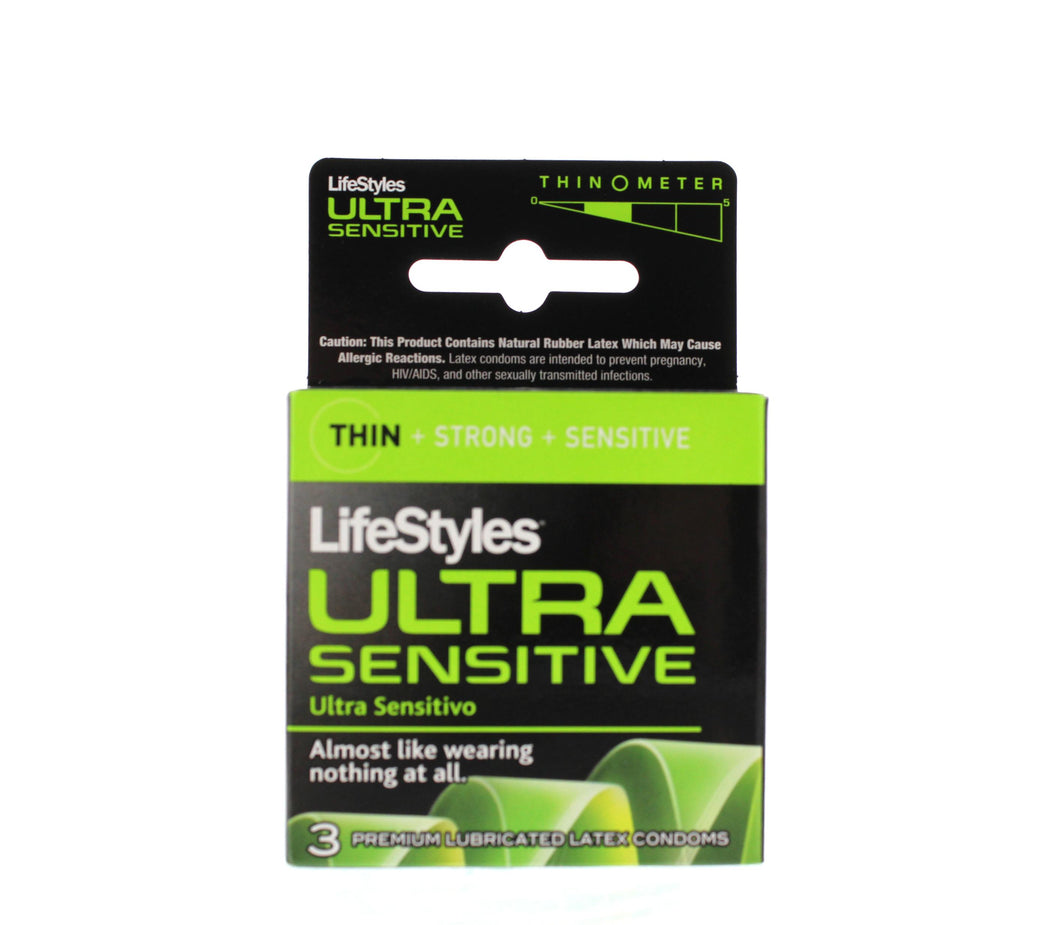 Lifestyles Ultra Sensitive - 3 Pack