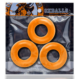 Fat Willy 3-Pack Jumbo Cockring - Orange