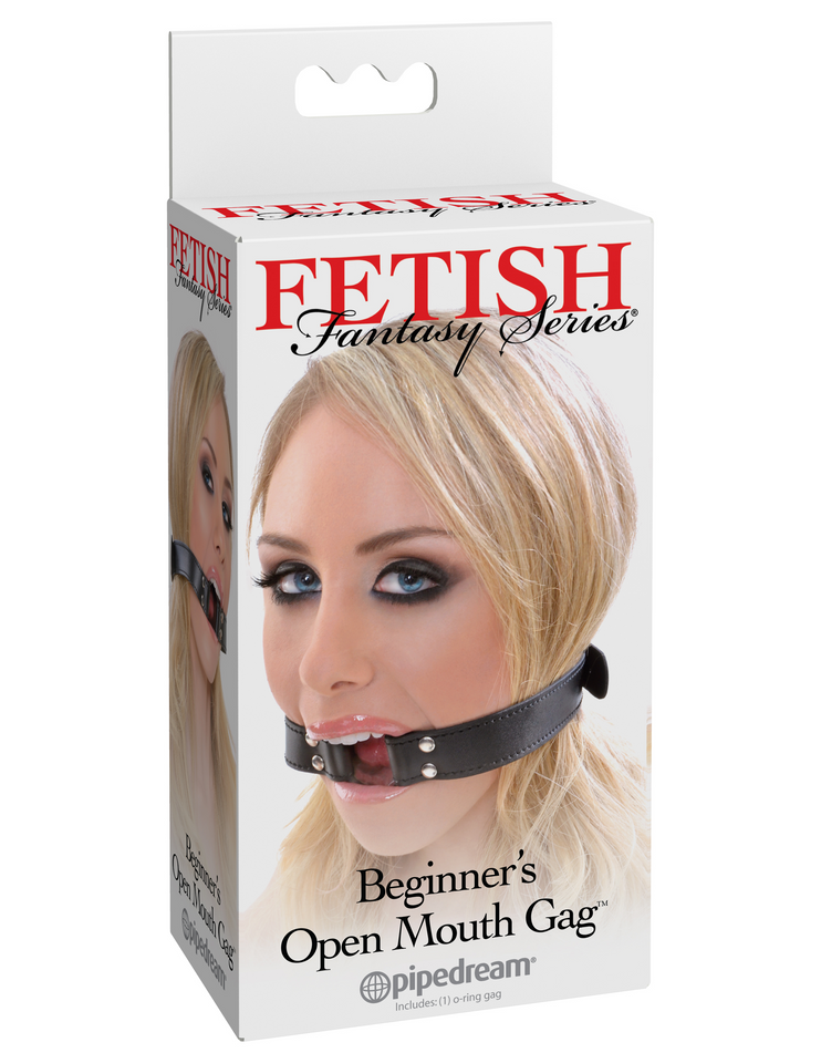 Fetish Fantasy Series Beginners Open  Mouth Gag - Black