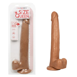 Size Queen 12 inch-30.5 Cm - Brown