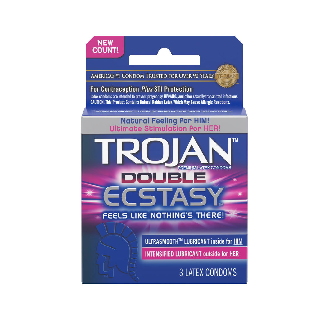 Trojan Double Ecstasy - 3 Pack