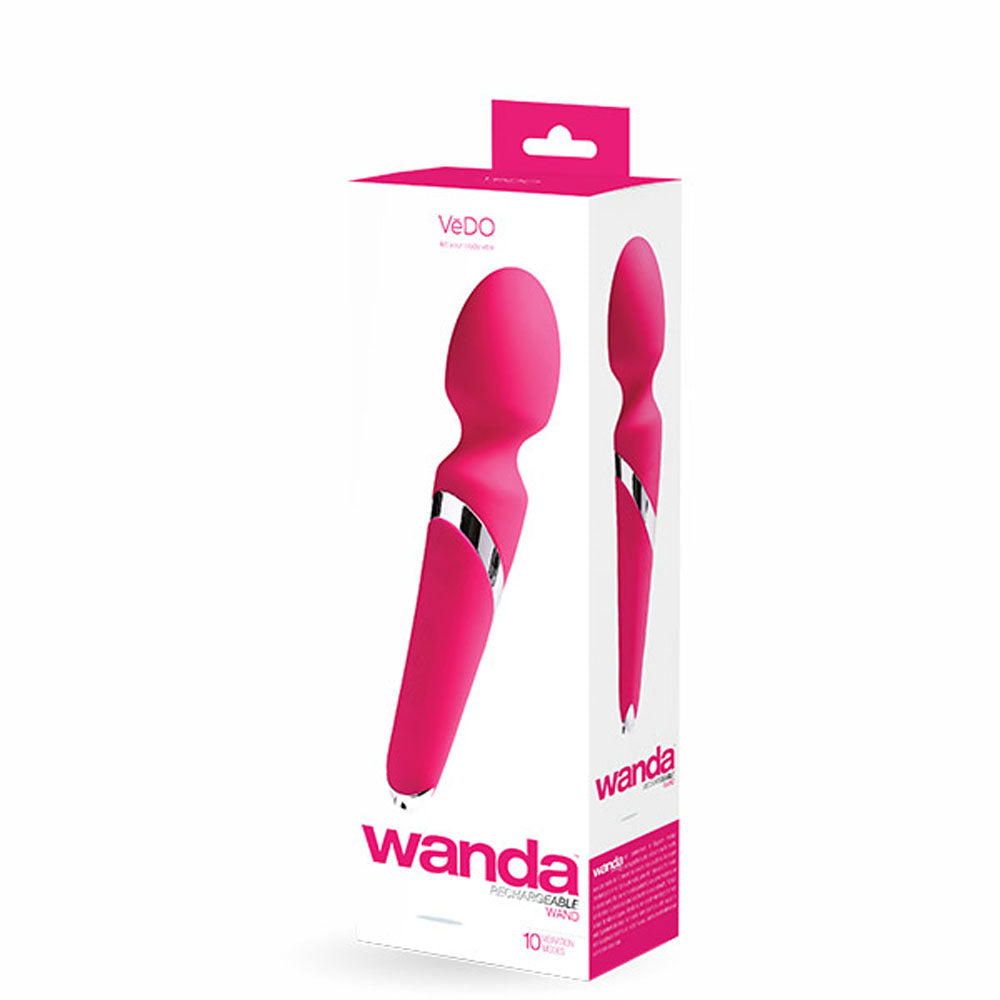 Wanda Rechargeable Wand - Foxy Pink